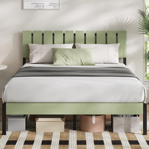 Modern queen bed frame with - modern,