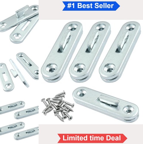Bed rail fasteners sets iron - rail, 4