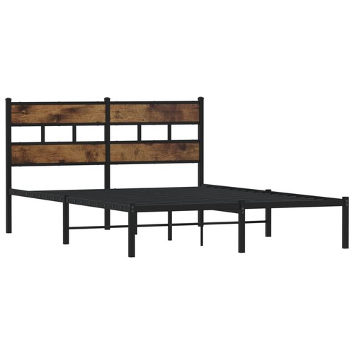 Metal bed frame without - bed,