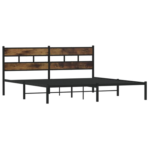 Metal bed frame without - metal,